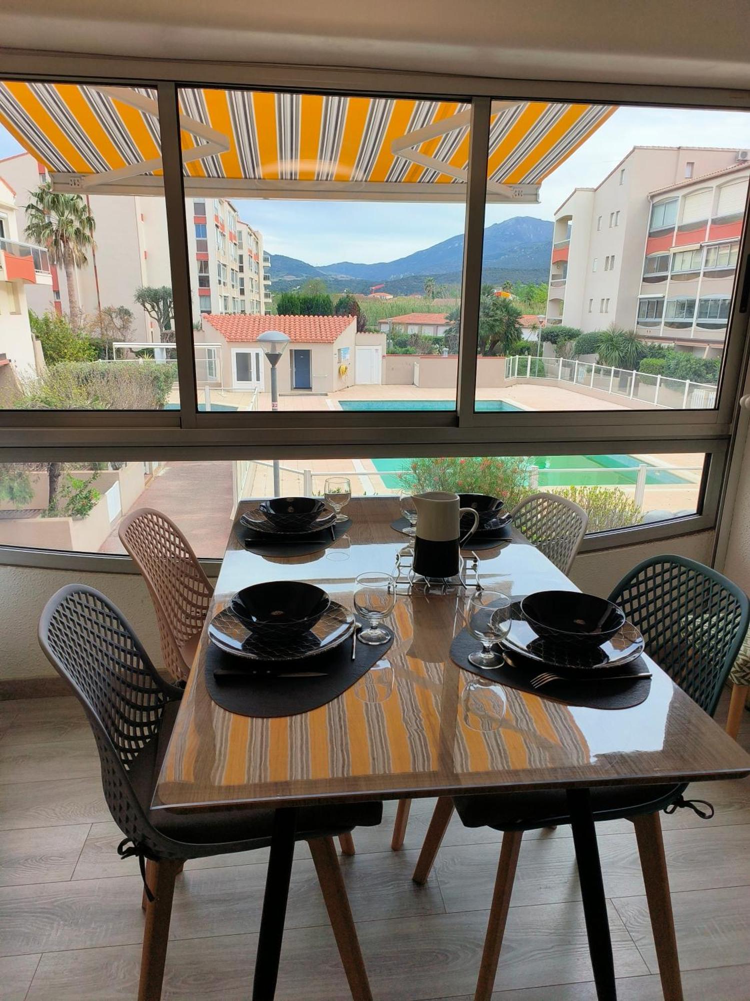 La Brise Marine ~ 300M Mer~Piscine~Clim~Wifi~Calme Argeles-sur-Mer Exterior photo
